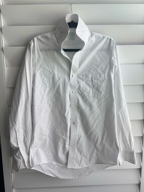Brooks Brothers White Men's Dress Shirt 15 1/2 - 4/5